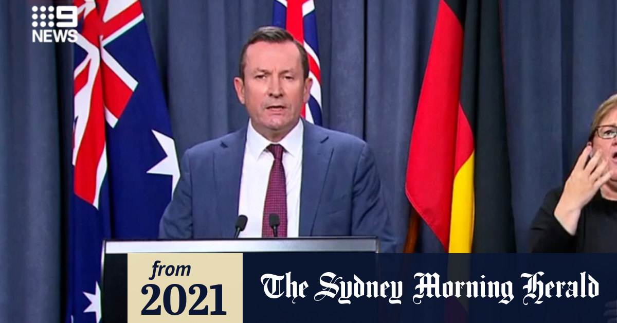 Video Perth to enter threeday lockdown